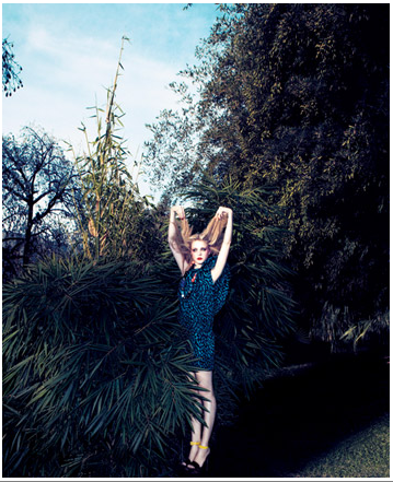 Extrait de la série "a bird in the bush", Camilla Akrans pour T Magazine